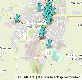 Mappa Via Pianello, 29011 Borgonovo Val Tidone PC, Italia (0.4915)