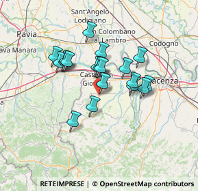 Mappa Via Pianello, 29011 Borgonovo Val Tidone PC, Italia (10.7475)