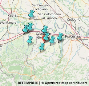 Mappa Via Pianello, 29011 Borgonovo Val Tidone PC, Italia (9.44714)