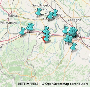 Mappa Via Pianello, 29011 Borgonovo Val Tidone PC, Italia (14.1045)