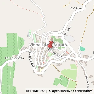 Mappa Via Bergamaschino, 1, 15049 Vignale Monferrato, Alessandria (Piemonte)