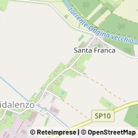 Mapa Polesine Zibello