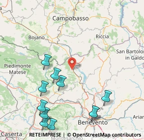 Mappa Via dei Peligni, 82026 Morcone BN, Italia (22.14545)