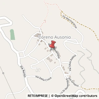 Mappa Via Don Giuseppe Lavalle 12, Coreno Ausonio, FR 03040, 03040 Coreno Ausonio FR, Italia, 03040 Coreno Ausonio, Frosinone (Lazio)