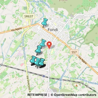 Mappa Via Torino, 04022 Fondi LT, Italia (0.9905)