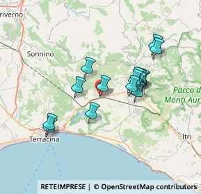 Mappa Via appia km 114, 04022 Fondi LT, Italia (6.41)