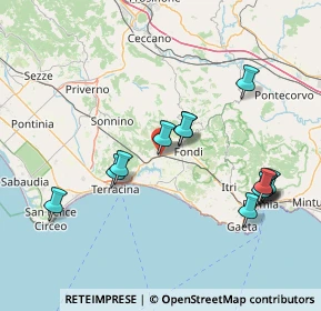 Mappa Via appia km 114, 04022 Fondi LT, Italia (16.70538)
