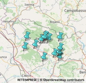 Mappa Via vicinale, 81016 Piedimonte Matese CE, Italia (11.19714)