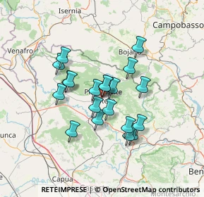Mappa Via vicinale, 81016 Piedimonte Matese CE, Italia (11.474)