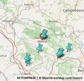 Mappa Via vicinale, 81016 Piedimonte Matese CE, Italia (14.34182)