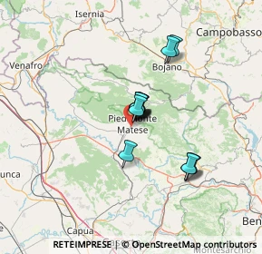 Mappa Via vicinale, 81016 Piedimonte Matese CE, Italia (8.99231)