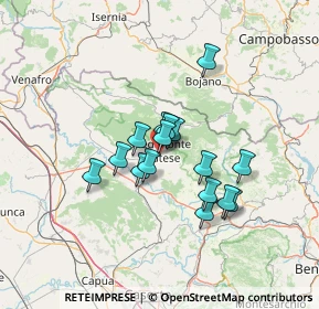 Mappa Via vicinale, 81016 Piedimonte Matese CE, Italia (10.6975)