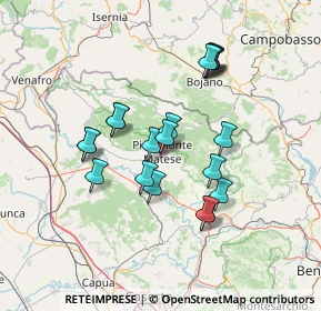 Mappa Via vicinale, 81016 Piedimonte Matese CE, Italia (13.1265)