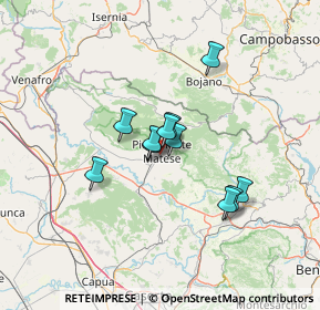 Mappa Via vicinale, 81016 Piedimonte Matese CE, Italia (10.22455)