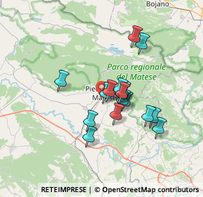 Mappa Via vicinale, 81016 Piedimonte Matese CE, Italia (5.62765)