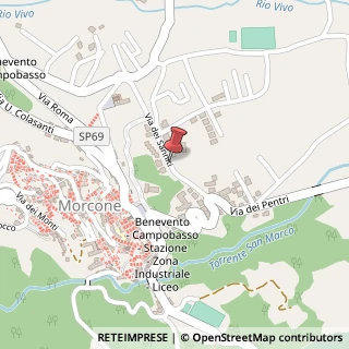 Mappa Viale dei Sanniti, 82026 Morcone BN, Italia, 82026 Morcone, Benevento (Campania)