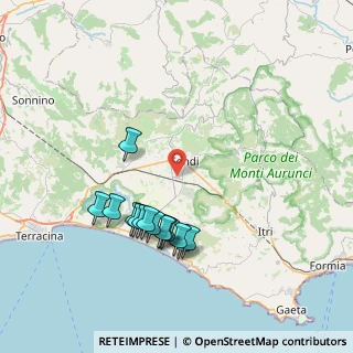 Mappa Via 04022, 04022 Fondi LT, Italia (8.10071)