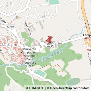 Mappa Via degli Italici, 49, 82026 Morcone, Benevento (Campania)