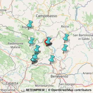 Mappa Via S. Maria del Giglio, 82026 Morcone BN, Italia (11.93786)