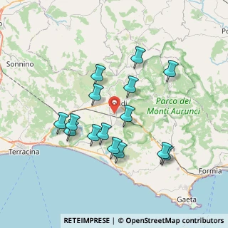 Mappa Viale Piemonte, 04022 Fondi LT, Italia (7.312)