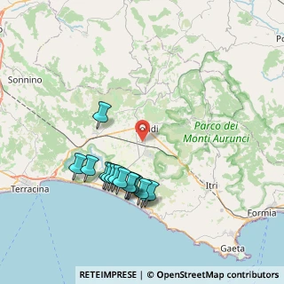 Mappa Viale Piemonte, 04022 Fondi LT, Italia (8.11929)