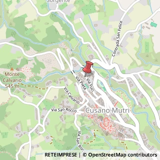 Mappa SS7, 71, 82033 Cusano Mutri, Benevento (Campania)