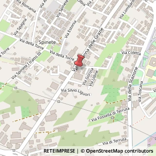 Mappa Via Madonna delle Grazie, 215, 04022 Fondi, Latina (Lazio)