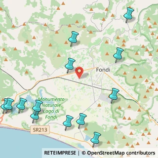 Mappa Via Casabatandrea, 04022 Fondi LT, Italia (6.50769)