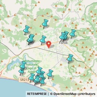 Mappa Via Casabatandrea, 04022 Fondi LT, Italia (5.057)