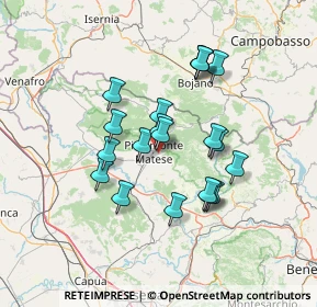 Mappa Via Vittorio Emanuele III, 81016 Piedimonte Matese CE, Italia (12.434)