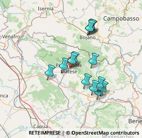 Mappa Via Vittorio Emanuele III, 81016 Piedimonte Matese CE, Italia (12.84571)