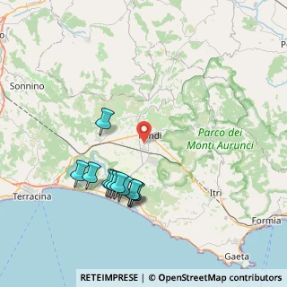 Mappa Via Alghero, 04022 Fondi LT, Italia (8.41)