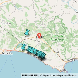 Mappa Via Toscana, 04022 Fondi LT, Italia (9.1985)