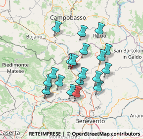 Mappa Via della Stazione, 82026 Morcone BN, Italia (12.7505)