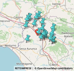 Mappa 81044 Tora e Piccilli CE, Italia (10.786)