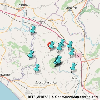 Mappa Via Tirelli, 81044 Galluccio CE, Italia (6.66643)