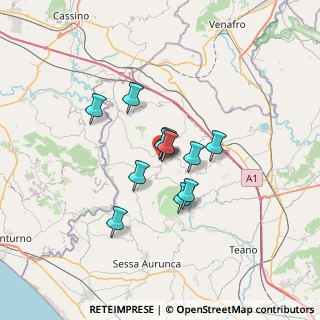 Mappa Via Tirelli, 81044 Galluccio CE, Italia (4.86182)