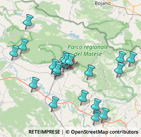 Mappa Via Torelle, 81016 Piedimonte Matese CE, Italia (8.648)