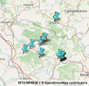 Mappa Via Torelle, 81016 Piedimonte Matese CE, Italia (13.79813)