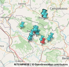 Mappa Via Torelle, 81016 Piedimonte Matese CE, Italia (11.9735)