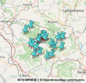 Mappa Via Torelle, 81016 Piedimonte Matese CE, Italia (9.623)