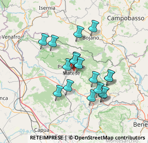 Mappa Via Torelle, 81016 Piedimonte Matese CE, Italia (11.80167)