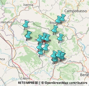 Mappa Via Torelle, 81016 Piedimonte Matese CE, Italia (11.8395)