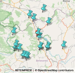 Mappa 82026 Morcone BN, Italia (8.9225)