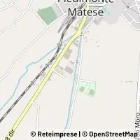 Mapa Piedimonte Matese