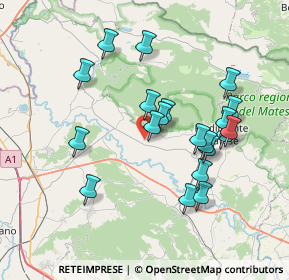 Mappa VIA NAZIONALE 158 ZONA INDUSTRIALE, 81017 Sant'Angelo D'alife CE, Italia (7.446)