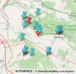 Mappa VIA NAZIONALE 158 ZONA INDUSTRIALE, 81017 Sant'Angelo D'alife CE, Italia (7.9675)