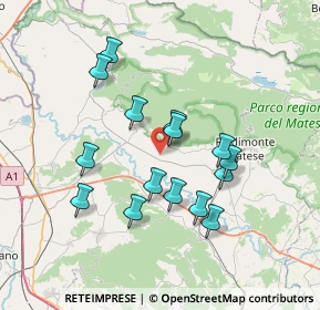 Mappa VIA NAZIONALE 158 ZONA INDUSTRIALE, 81017 Sant'Angelo D'alife CE, Italia (6.93667)