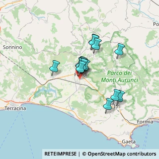 Mappa Via della Stazione, 04022 Fondi LT, Italia (4.8875)