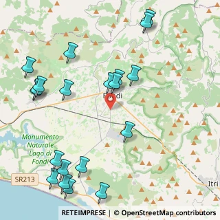 Mappa Via della Stazione, 04022 Fondi LT, Italia (5.6465)